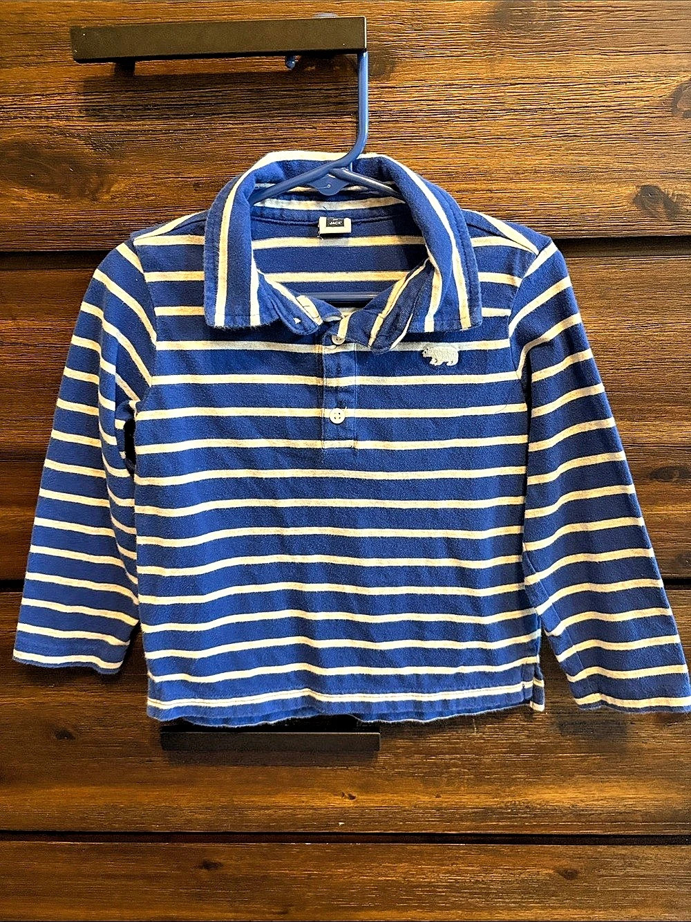 Janie and Jack Striped Cotton Polo